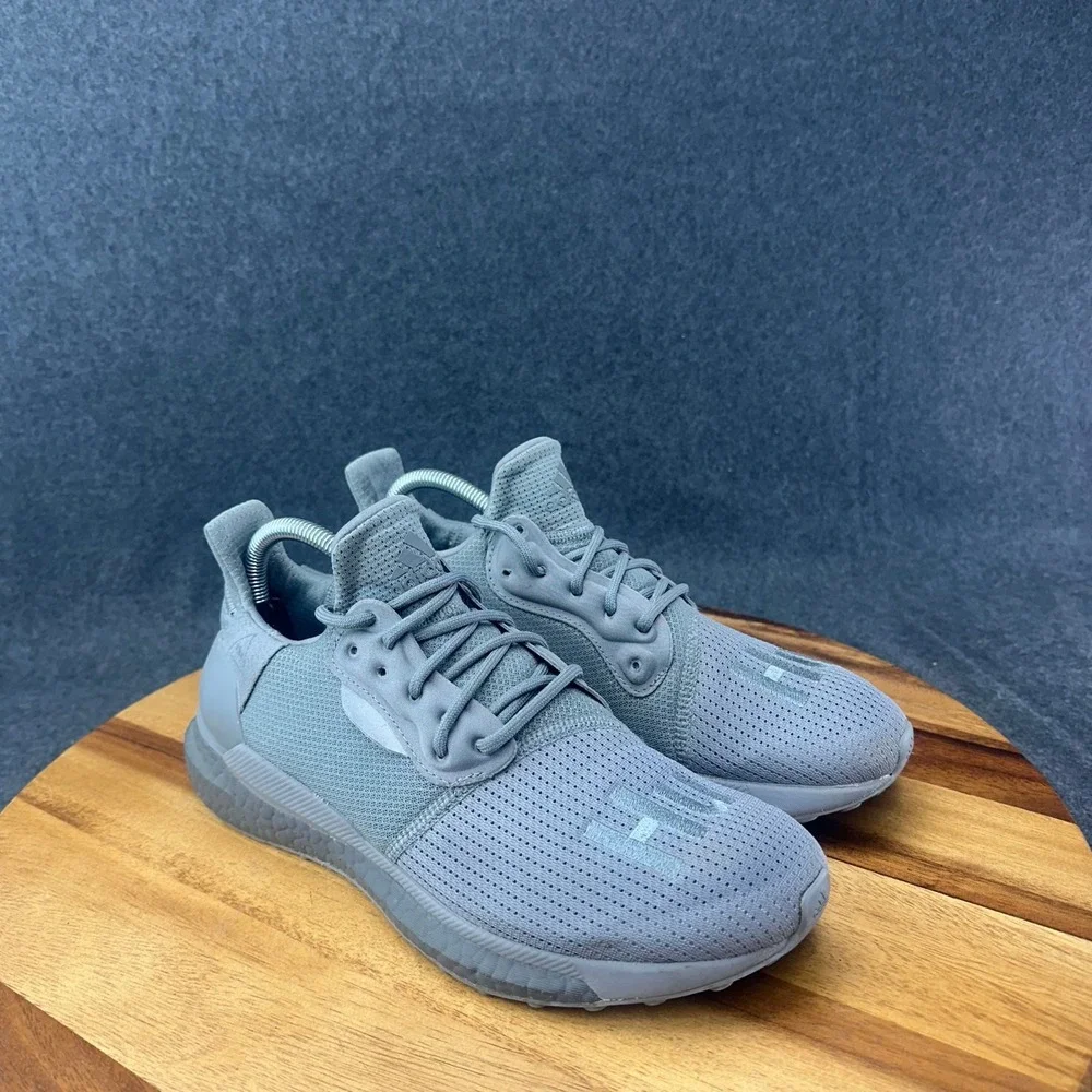 Adidas Pharrell Williams Solar Hu Mens Shoes Gray EF2380 Size 8